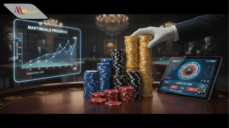 Chiến thuật gấp thếp Martingale trong casino là gì 1 Chiến thuật gấp thếp Martingale trong casino là gì