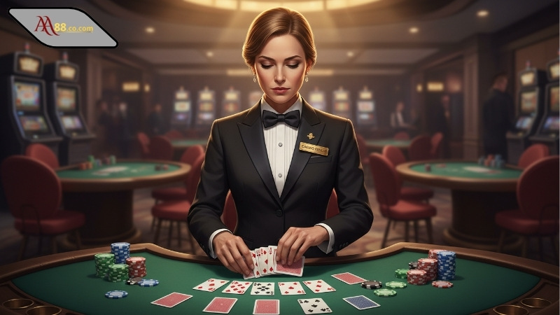 Dealer trong casino là ai? Vai trò và nhiệm vụ quan trọng
