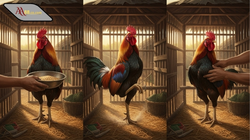 Kỹ thuật nuôi gà đá bo lớn hiệu quả cho chiến kê sung mãn 1 Kỹ thuật nuôi gà đá bo lớn hiệu quả cho chiến kê sung mãn